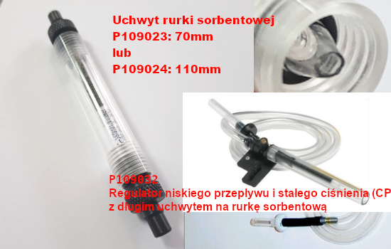 uchwyty do rurek sorbentowych