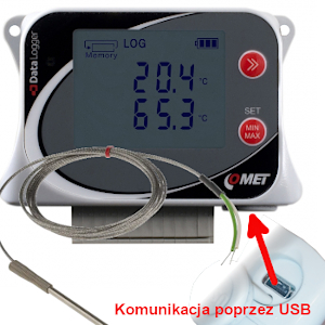 Rejestrator CometSystem dla termopar U0246