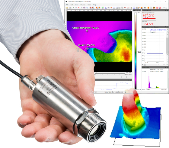 Xi410 optris infrared camera