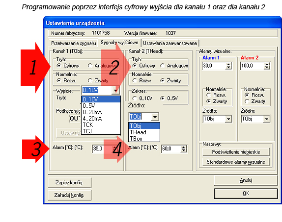 Pirometry OPTRIS oprogramowanie CompactConnect